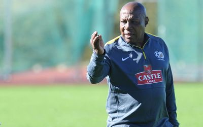 CONTRARY: Shakes Mashaba refused to speak to the media on Wednesday about Bafana’s coming matches. Picture: SYDNEY MAHLANGU/BACKPAGEPIX