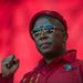 EFF’s Julius Malema. Picture: AFP PHOTO/MUJAHID SAFODIEN