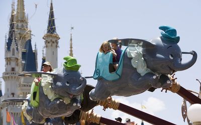 Disney World’s MagicBand enables visitors to book rides in advance, pay for meals, unlock hotel rooms and manage queues. It also allows the park to gather information on spending habits and personal preferences. Picture: BLOOMBERG/MATT STROSHANE