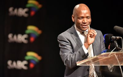 South African Broadcasting Corporation chief operating officer Hlaudi Motsoeneng. Picture: FREDDY MAVUNDA