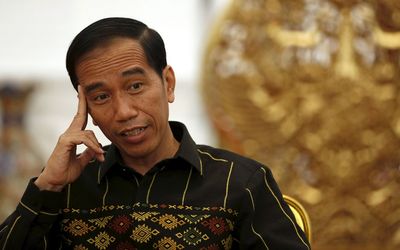 Indonesian President Joko Widodo speaks with Reuters during an interview at the presidential palace in Jakarta, Indonesia February 10, 2016. Picture: REUTERS/DARREN WHITESIDE