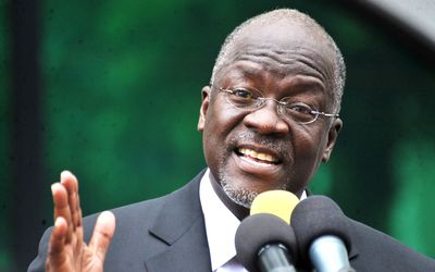 Tanzanian President John Magufuli has put his energies into revitalising and developing the country. Picture: REUTERS/SADI SAID