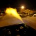 Hillsborough County mosquito control drives through a neighborhood spraying against mosquitos in Hillsborough County, Florida on Tuesday. Picture: REUTERS/SCOTT AUDETTE 