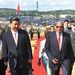 RED CARPET: President Jacob Zuma, right, with the President of the People's Republic of China, Xi Jinping, left, during a Chinese state visit at the Union Buildings in Pretoria on Tuesday.  Picture: GCIS