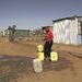 A resident makes use of a public water point in Boiketlong informal settlement in Sebokeng, south of Johannesburg.  Picture: THE TIMES 