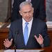 Israel's Prime Minister Benjamin Netanyahu addresses a joint session of the US Congress on Tuesday at the US Capitol in Washington. Picture: AFP