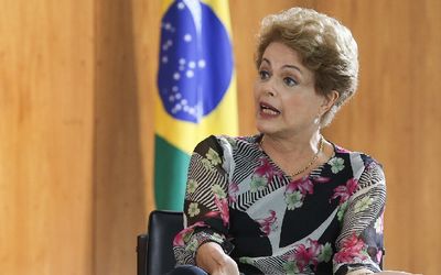 Dilma Rousseff. Picture: BLOOMBERG/LULA MARQUES