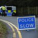 AT THE SCENE: A police cordon blocks the road leading to Russian oligarch Boris Berezovsky's house, after he was found dead on Sunday at his home near Ascot in Berkshire. Picture: REUTERS