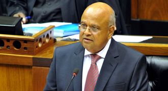 Finance Minister Pravin Gordhan delivers the 2013 budget speech in the National Assembly, Parliament, on Wednesday. Picture: GCIS 
