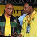 President Jacob Zuma and Deputy President Kgalema Motlanthe at the 53rd ANC elective conference on Sunday in Mangaung. Picture: ANC MEDIA PIX