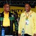 President Jacob Zuma, Deputy President Kgalema Motlanthe and  treasurer-general Mathews Phosa at the 53rd ANC elective conference on Sunday in Mangaung. Picture: ANC MEDIA PIX