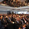 Delegates listen to a presentation at the Brics Business Colloquium on Monday.  Picture: JACOLINE PRINSLOO