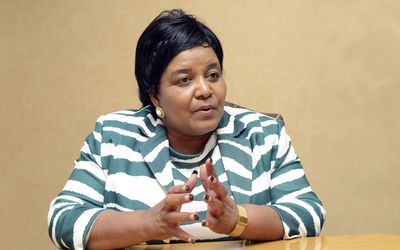 Water and Environmental Affairs Minister Edna Molewa. Picture: ARNOLD PRONTO