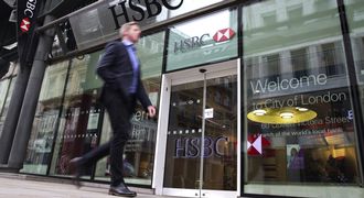 A HSBC bank branch in London. Picture: AFP
