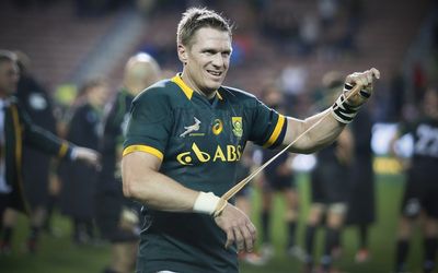Jean de Villiers leaves the field on Saturday after his first match in nine months. Picture: EPA/NIC BOTHMA