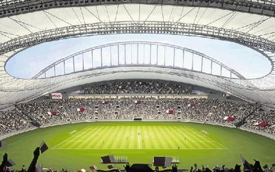  Qatar Stadium. Picture: AFP PHOTO 
