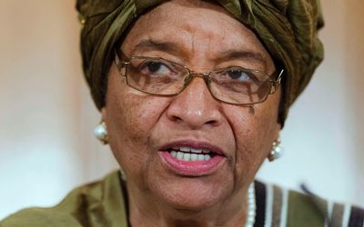 Liberian President Ellen Johnson-Sirleaf.  Picture: REUTERS