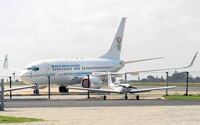 South Africa's Inkwazi presidential jet