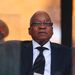 President Jacob Zuma at the national memorial service for Nelson Mandela at the FNB Stadium in Johannesburg on Tuesday. Picture: REUTERS