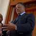 US civil rights activist Reverend Jesse Jackson pays a courtesy call to President Jacob Zuma at his residence in Pretoria on Friday.  Picture: GCIS