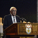 Ahmed Kathrada, close friend of former president Nelson Mandela, speaks during Mandela's funeral ceremony in Qunu on Sunday. Picture: REUTERS