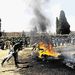 Students from several universities protested at the Union Buildings in Pretoria last year. There is something perverse in taking pleasure from burning art works, the writer says. Picture: SOWETAN