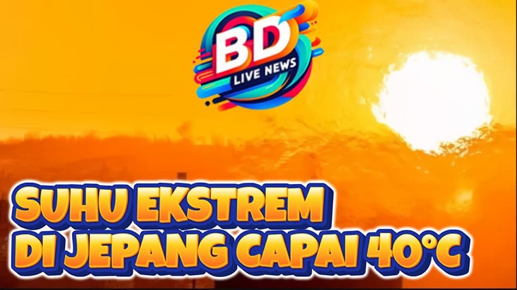 Gelombang Panas di Jepang: Korban Meninggal Terus Bertambah, Suhu Capai 40 Derajat Celcius