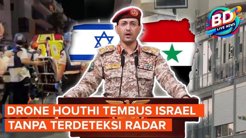 Israel Ancam Akan Balas Serangan Drone Houthi yang Menyerang Tel Aviv
