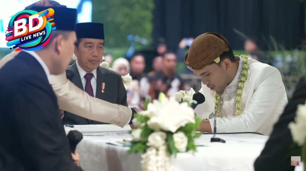Presiden Jokowi Menjadi Saksi Untuk Pernikahan Thariq Halilintar dan Aaliyah Massaid