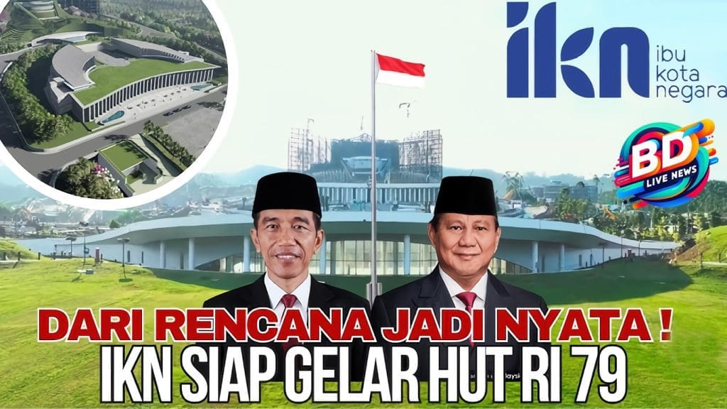 Jokowi dan Prabowo Bersatu di IKN, Rayakan HUT RI ke-79