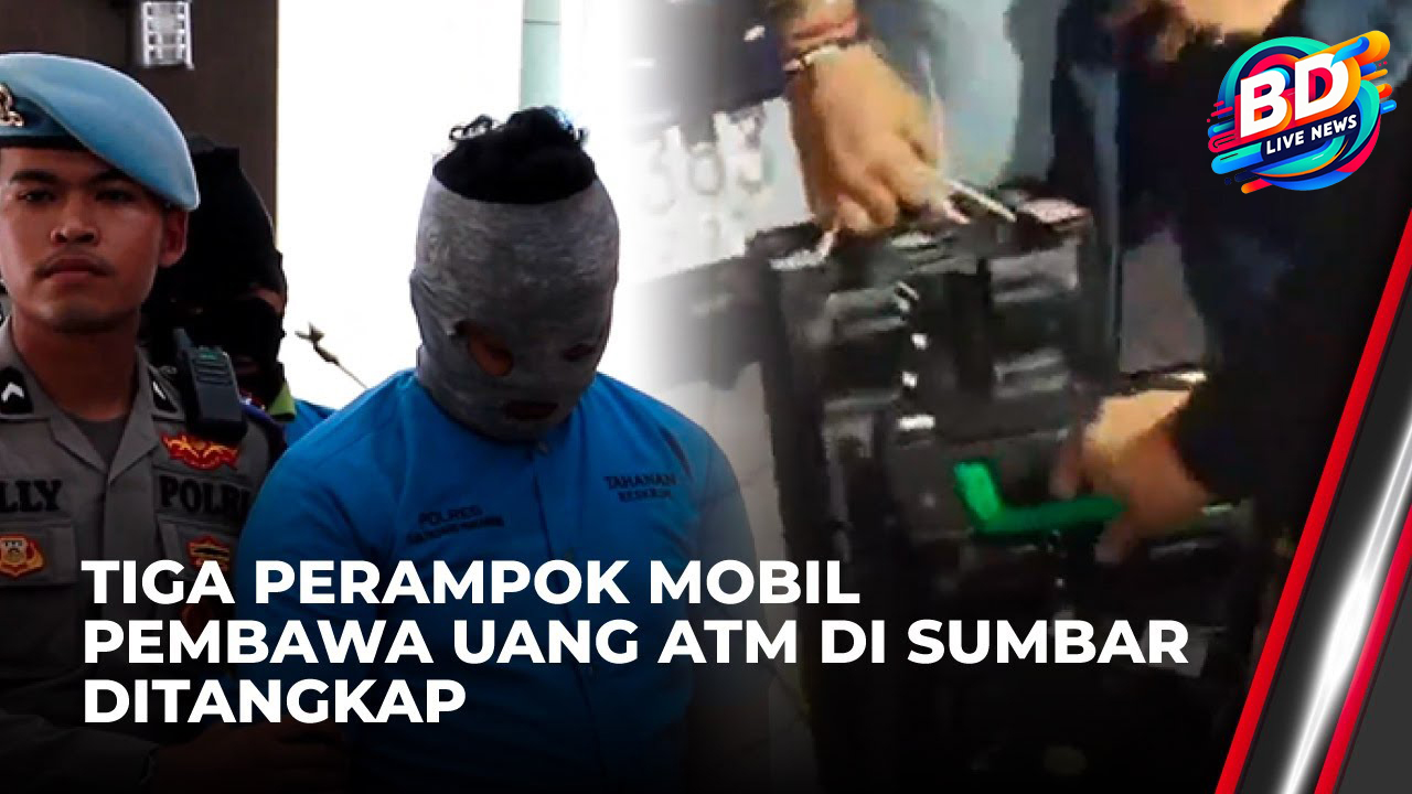 Gegara Utang, Polisi Nekat Rampok Rp 2,5 M dari Mobil Pengisian ATM di Padang Pariaman