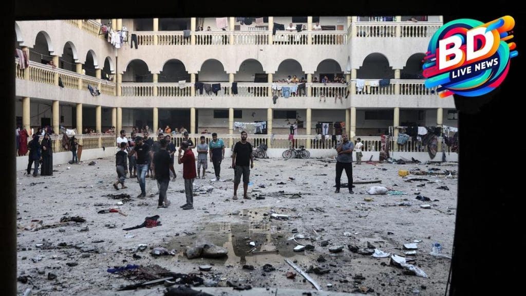 Tragedi di Gaza: Israel Bombardir Sekolah Pengungsian, 100 Tewas