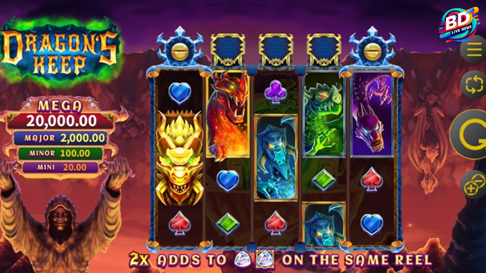 Dragon's Keep: Slot dengan Grafis Memukau & Kemenangan