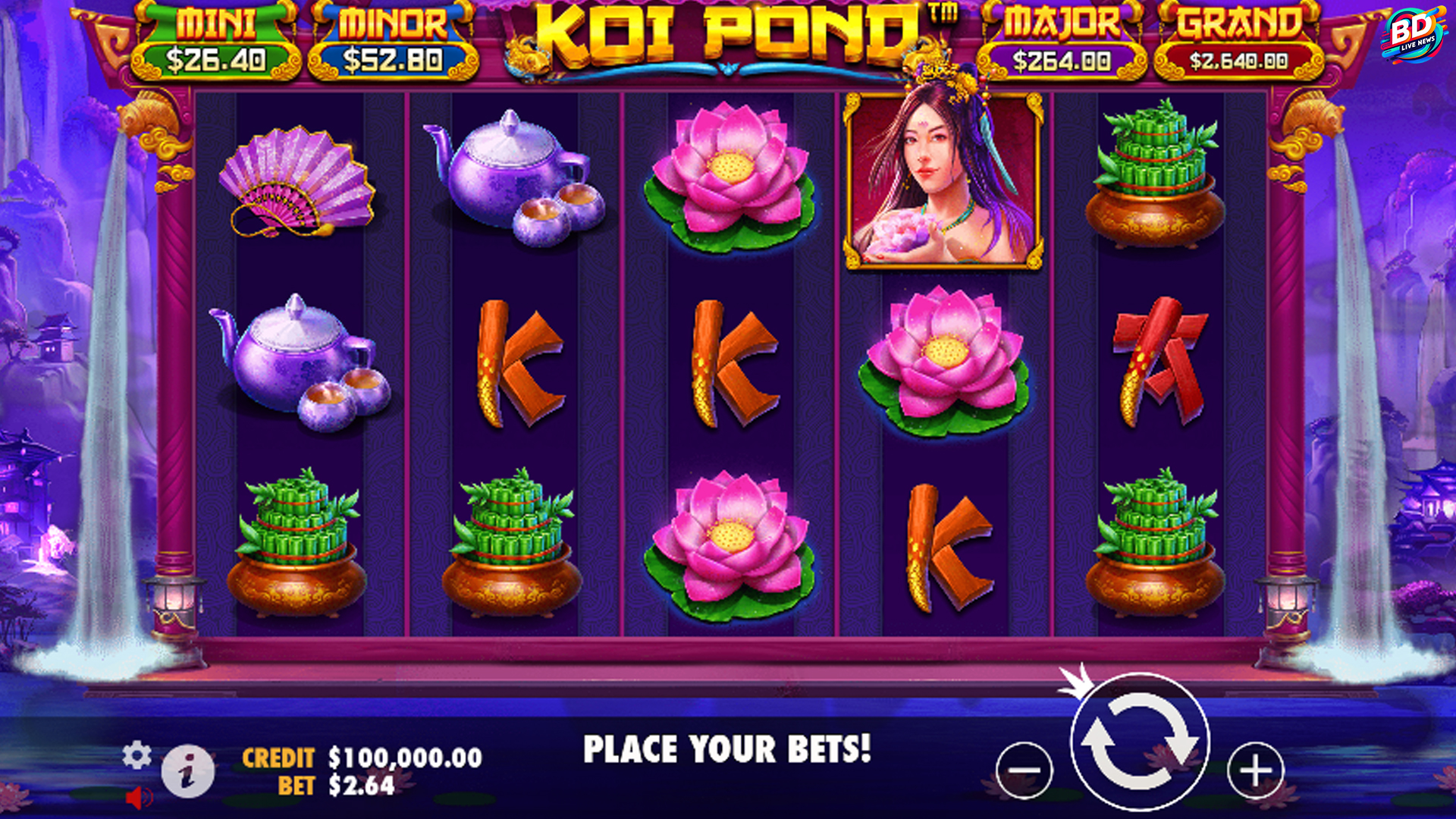 Biarkan Gelombang Jackpot Menghampirimu di Slot Koi Pond