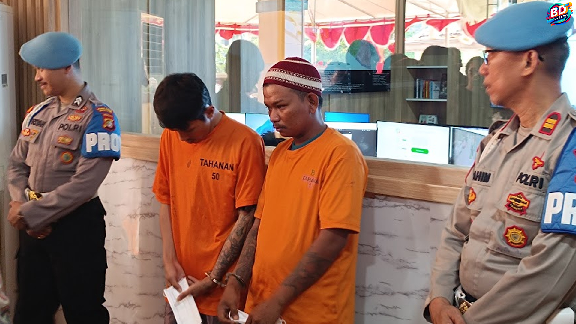 Buron Sejak April, Dua Penjambret Ponsel Ditangkap di Gading
