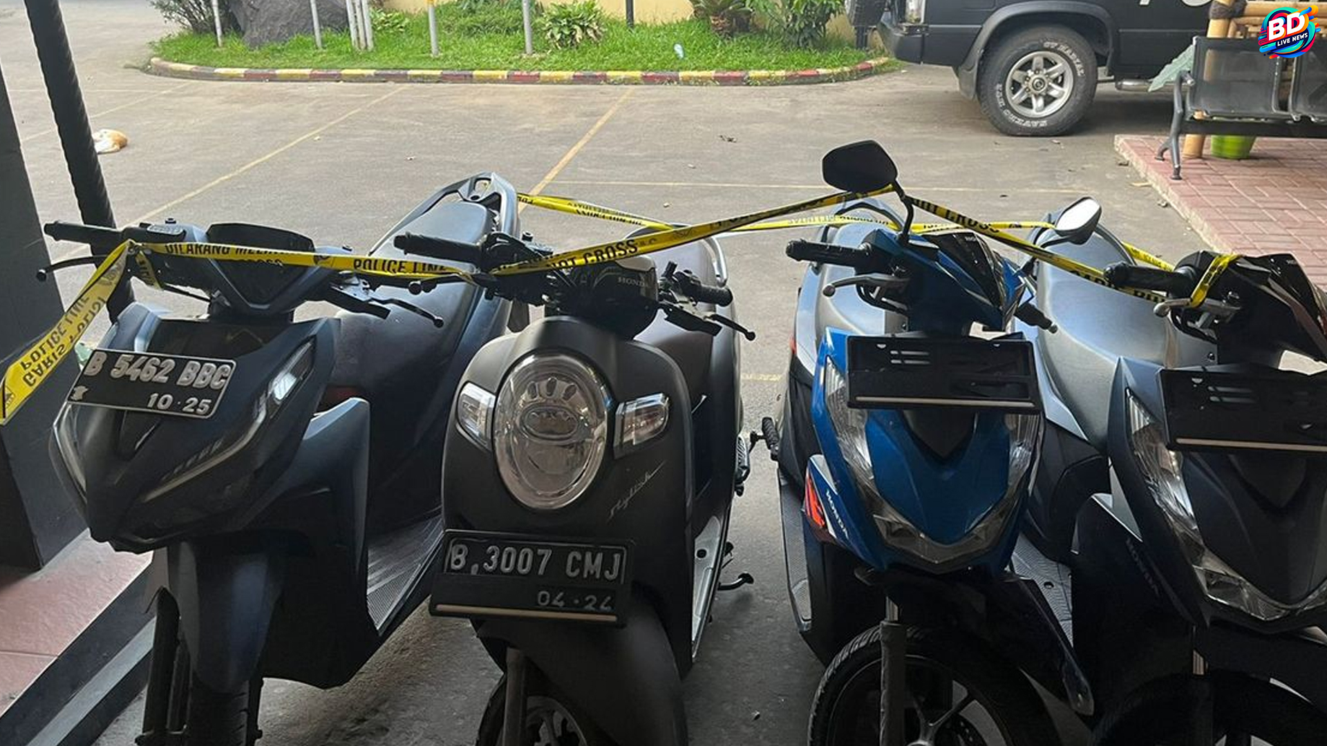 6 Sindikat Maling Motor Tangerang Diciduk Usai Gasak 4 Motor
