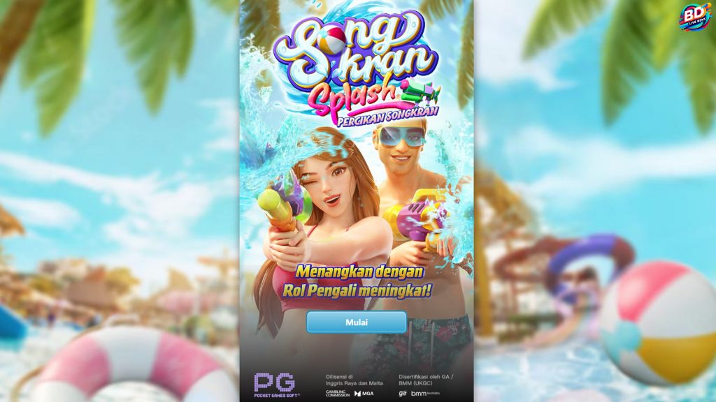 Main Songkran Splash Slot Gacor Hujan Uang Setiap Putaran