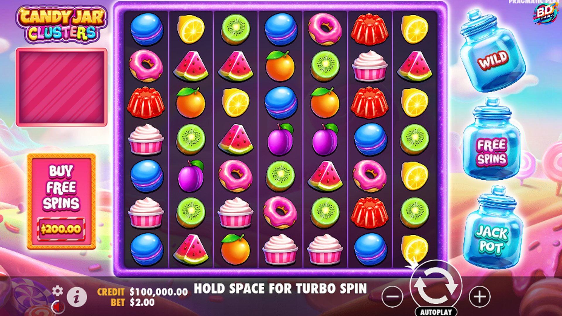 Nikmati Sensasi Seru Candy Jar Cluster di Slot Server Thailand