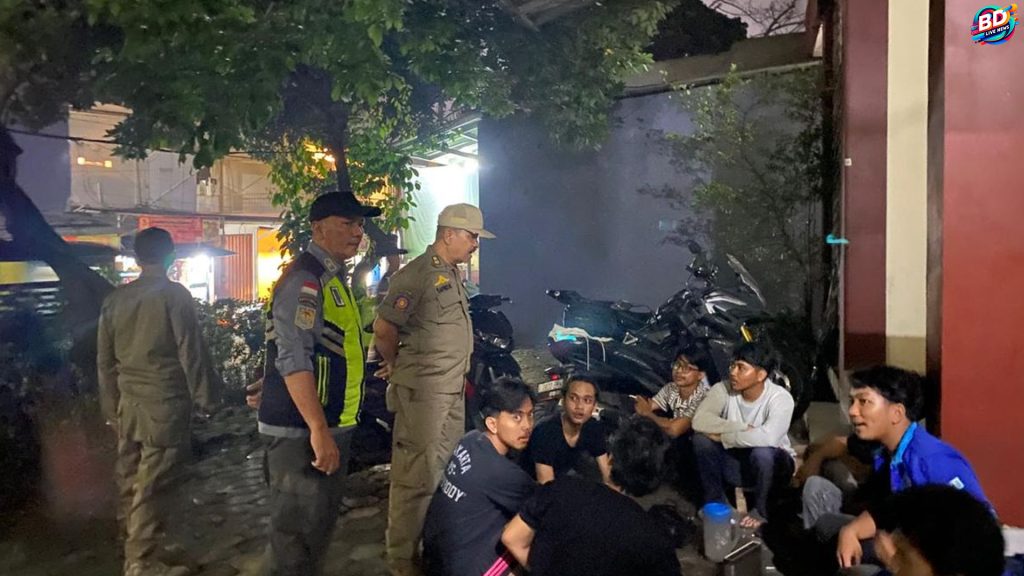Beji Geger 50 Pelajar Langgar Jam Malam Satpol PP Turun Tangan