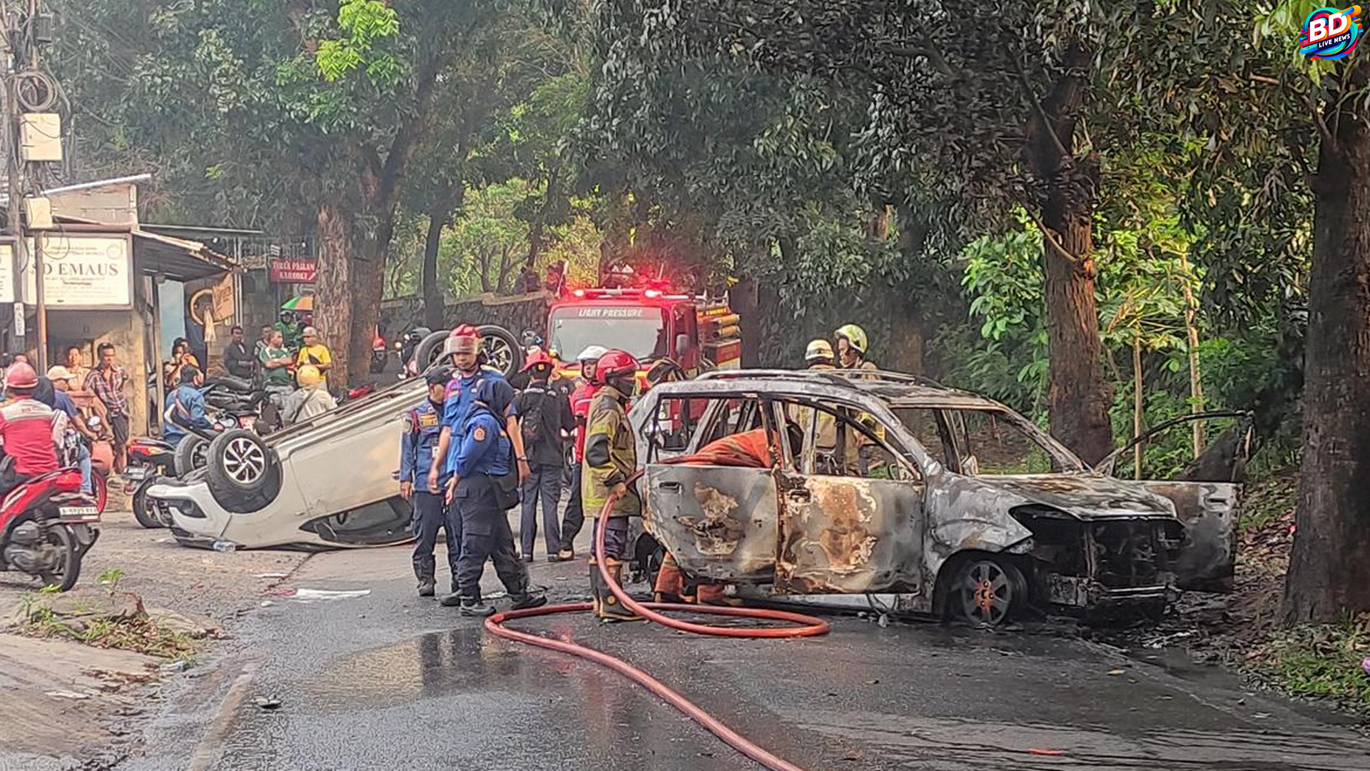 Ketua GRIB Harjamukti Siap Disidang Kasus Pembakaran Mobil