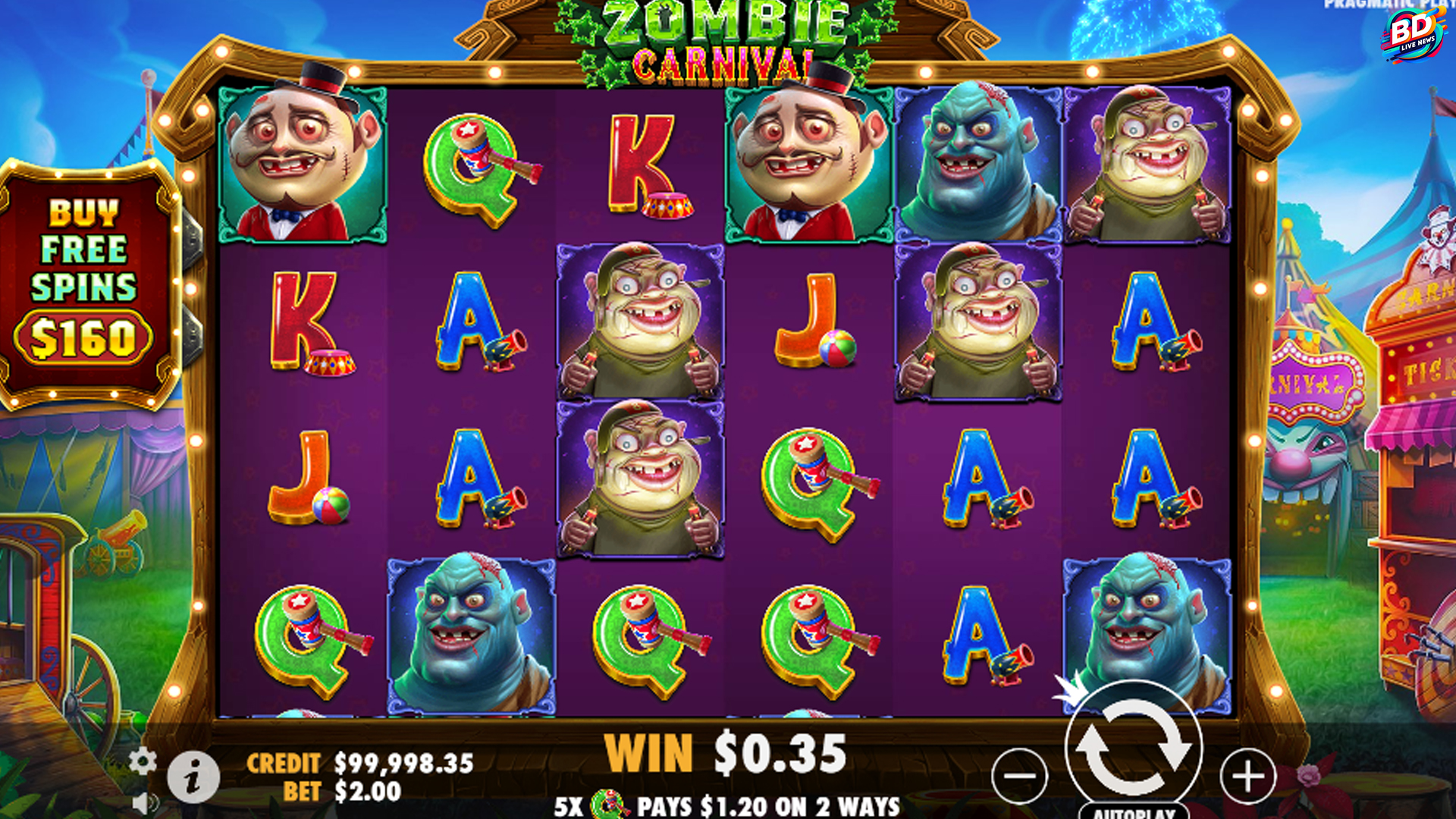 Slot Online Zombie Carnival: Sensasi Horor Seru2 yang Bikin Tajir