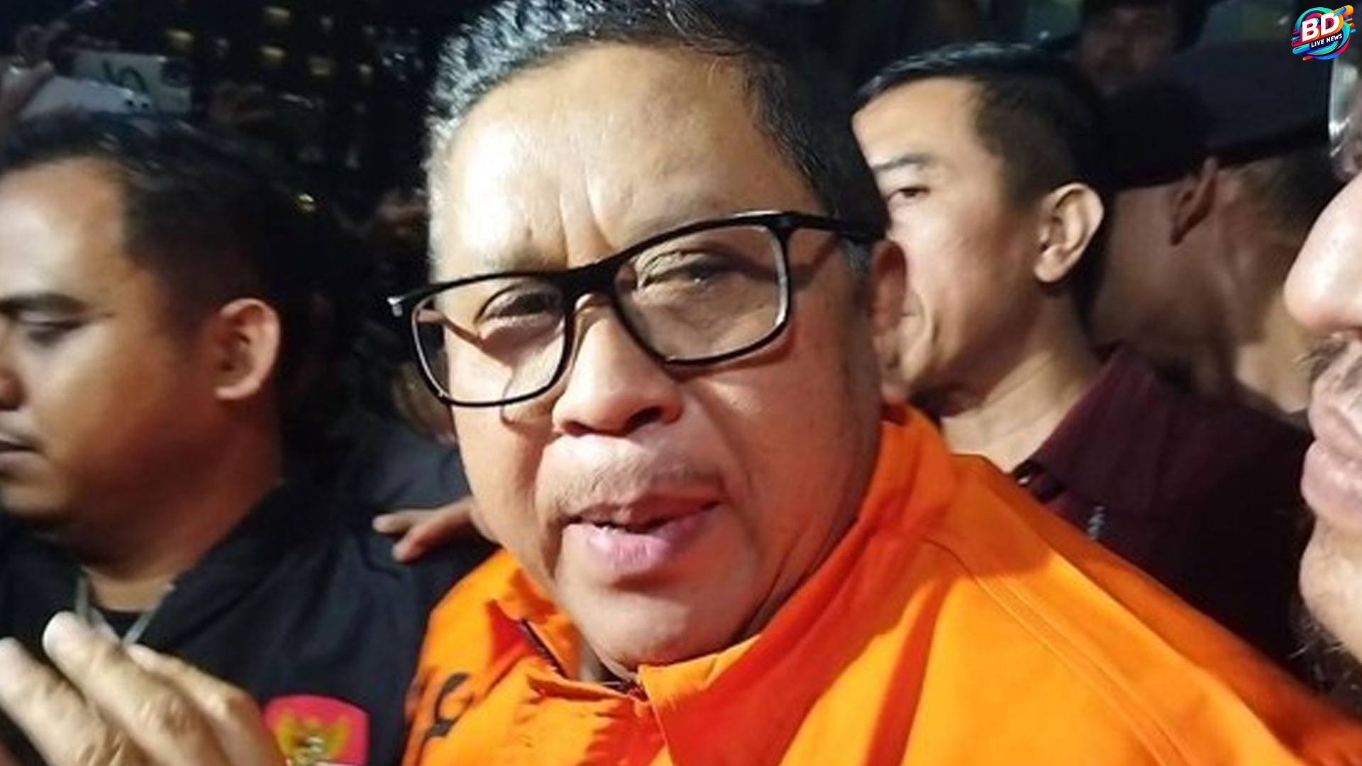 Hasto dan Momen Lega Setelah Divonis Hukuman 3,5 Tahun