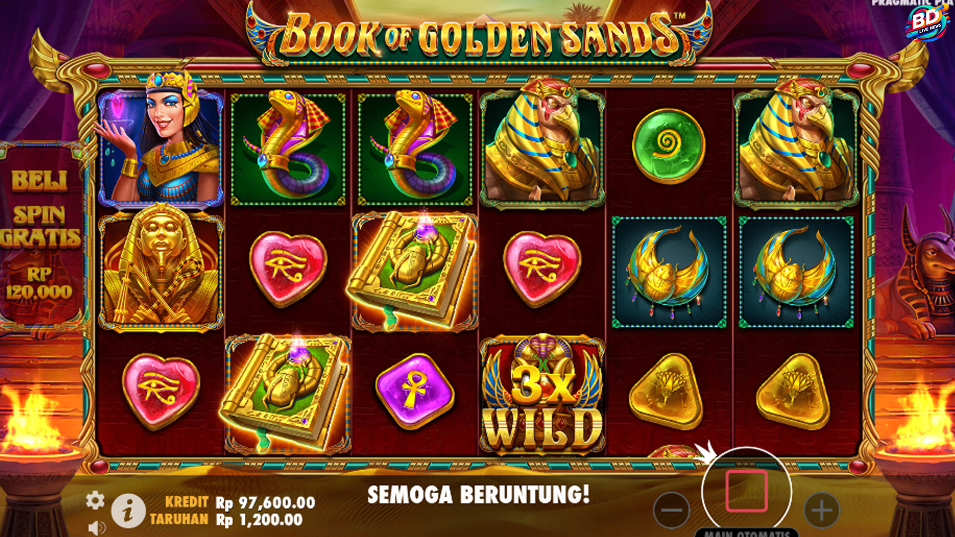 Mengapa Book Of Golden Sands Dinilai Sebagai Slot Gacor?