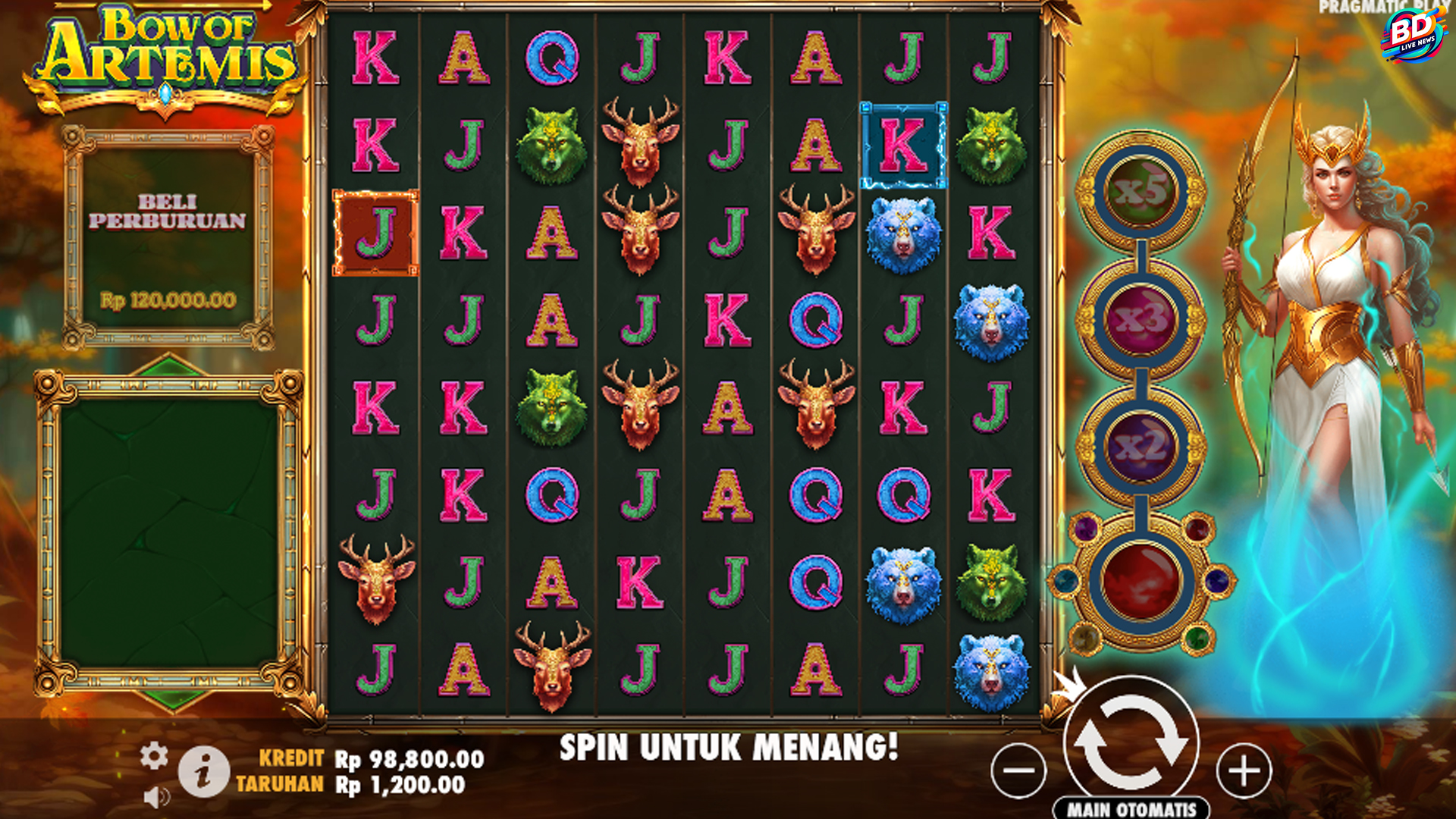 Data Link Gacor Terbaru Bow Of Artemis dengan Peluang Tinggi
