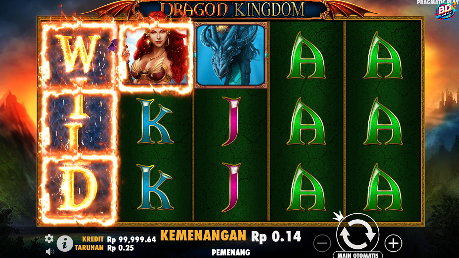 Daftar Cnnslot Gacor di Dragon Kingdom Buka 3 Kejutan Hebat