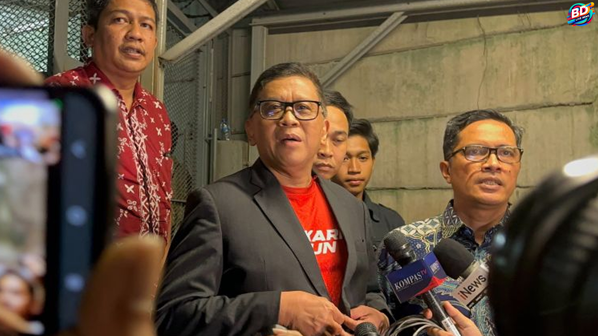 Bebas Rutan, Hasto Terima Kasih 4 Pimpinan KPK Penting