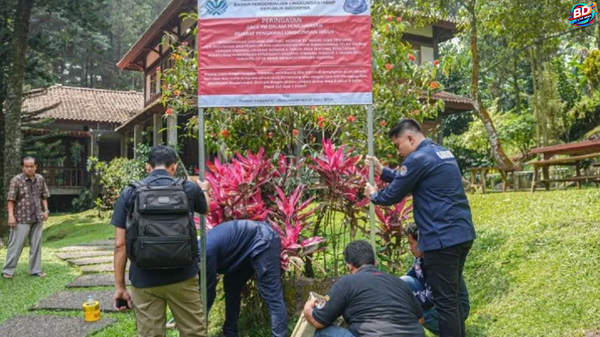 Limbah Sungai Ciliwung, 4 Hotel Puncak Bogor Terancam Segel