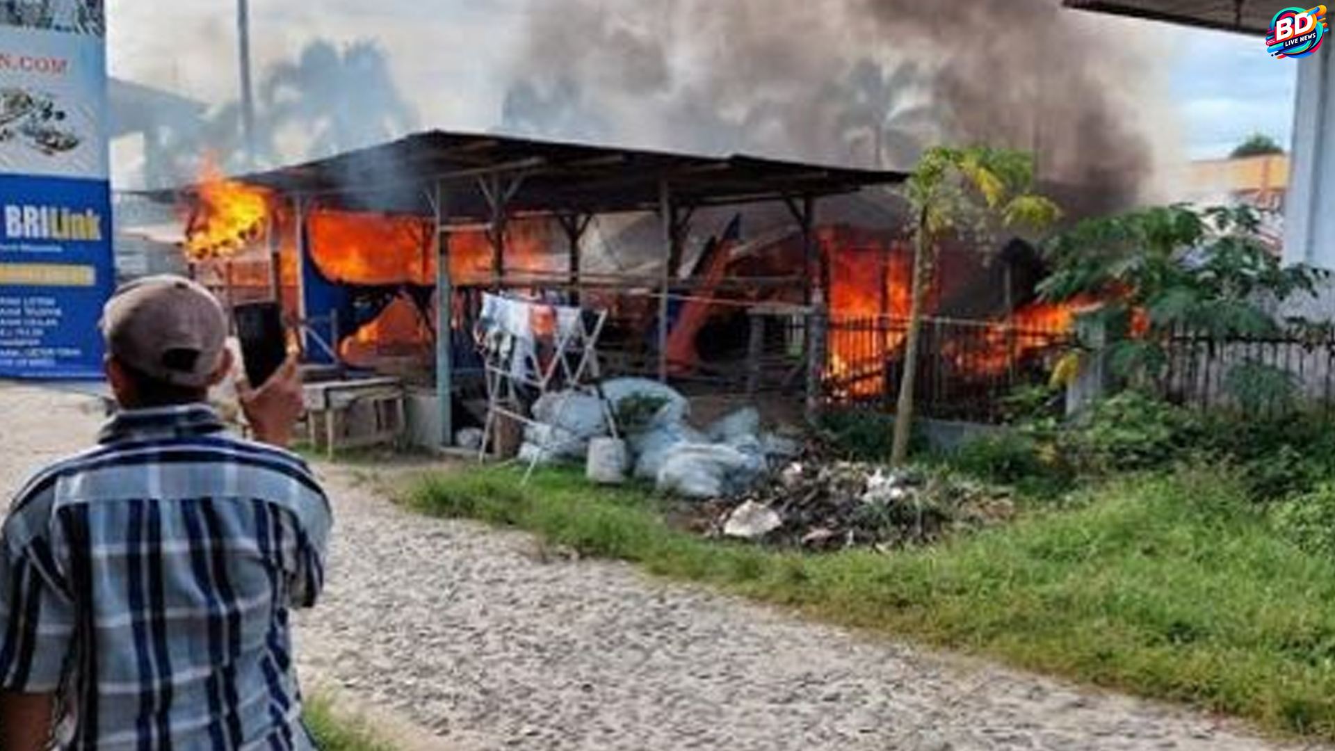 Pasar Baru Serbelawan Terbakar, 3 Dampak Besar Pedagang
