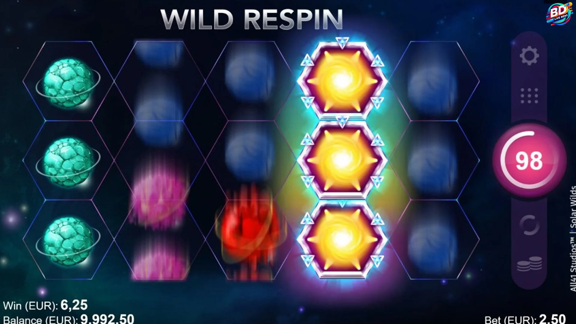 Slot Solar Wilds Buka Peluang 5x Bonus Menggiurkan Sekali
