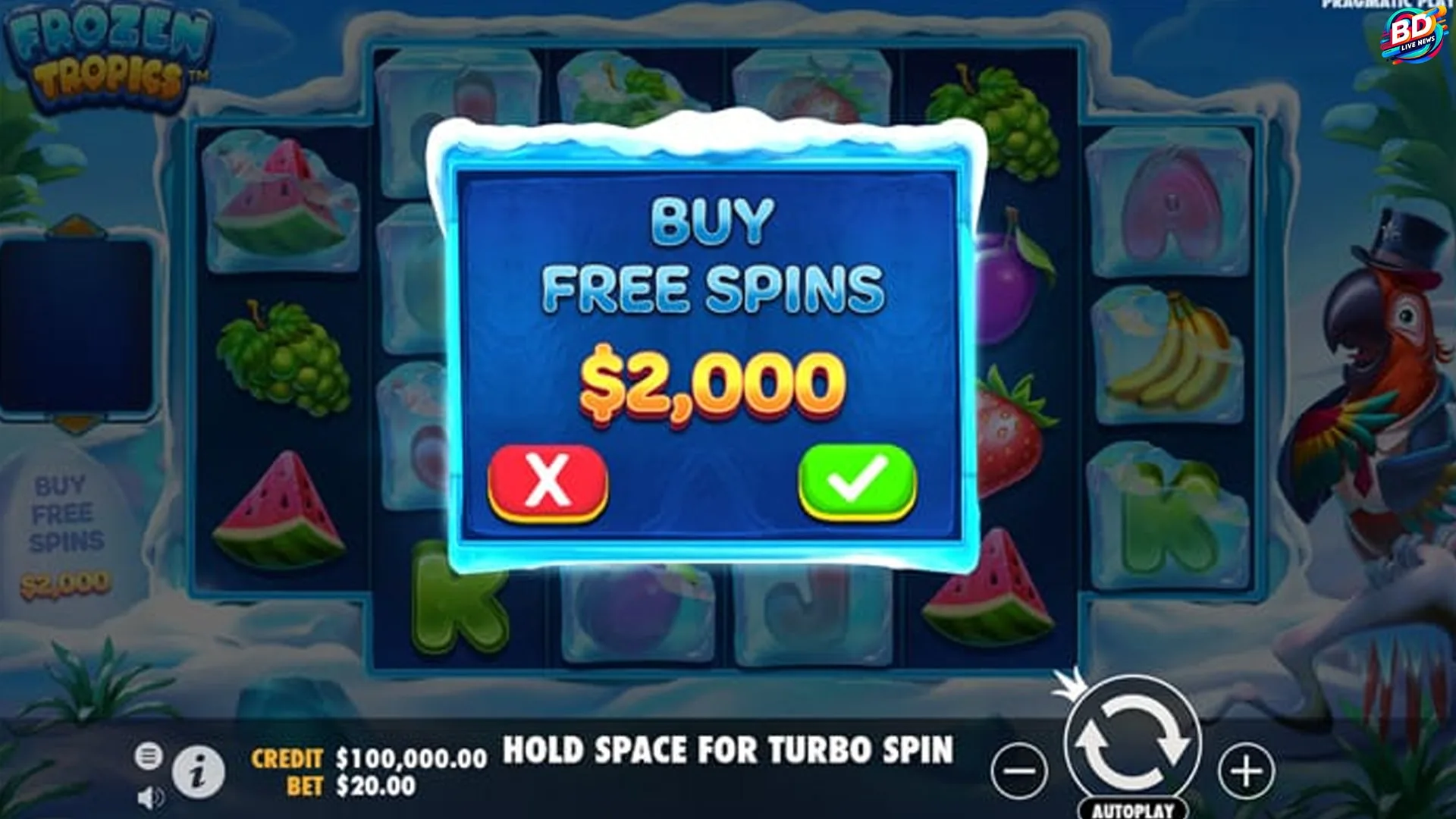 Keindahan Grafis Berkelas Frozen Tropics Dalam Login Ruby8000